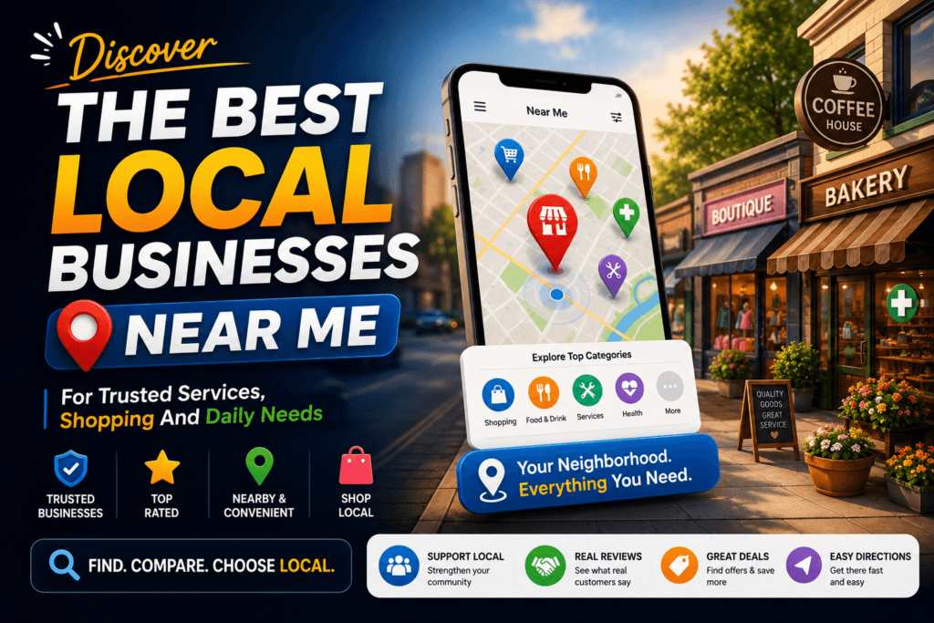 Discover The Best Local Businesses Near Me For Trusted Services Shopping And Daily Needs