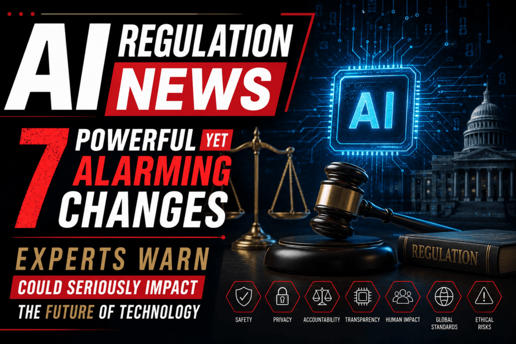 AI Regulation News: 7 Powerful Yet Alarming Changes Experts Warn Could Seriously Impact the Future of Technology