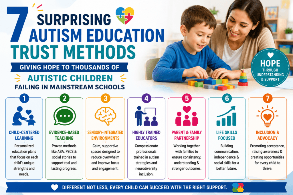 7 Surprising Methods the Autism Education Trust Uses to Give Hope to Thousands of Autistic Children Failing in Mainstream Schools