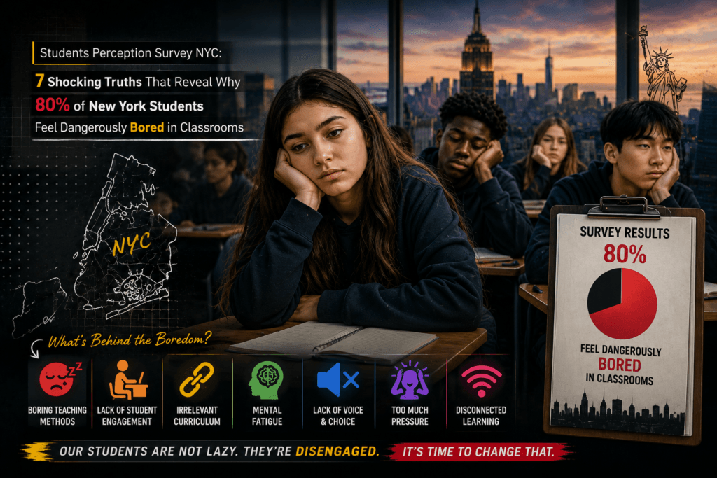 7 Shocking Students Perception Survey NYC Truths That Reveal Why 80% of New York Students Feel Dangerously Bored in Classrooms
