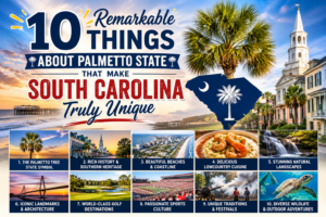 10 Remarkable Things About Palmetto State That Make South Carolina Truly Unique