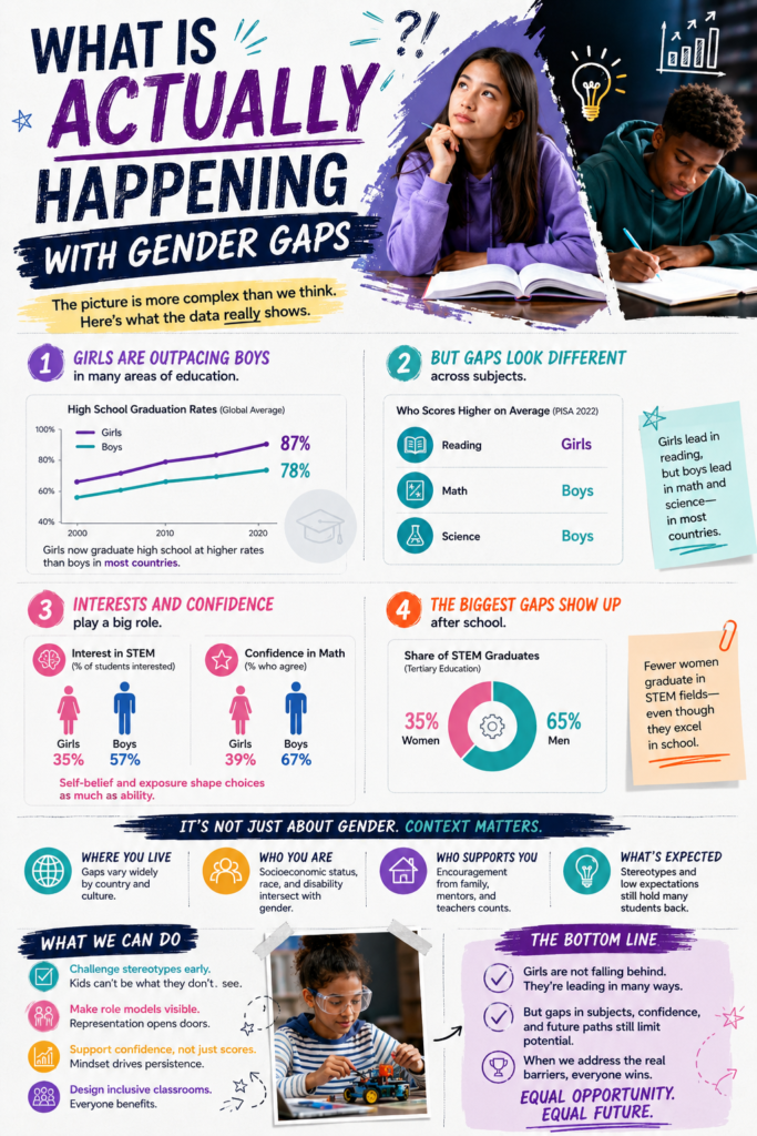 What Is Actually Happening With Gender Gaps