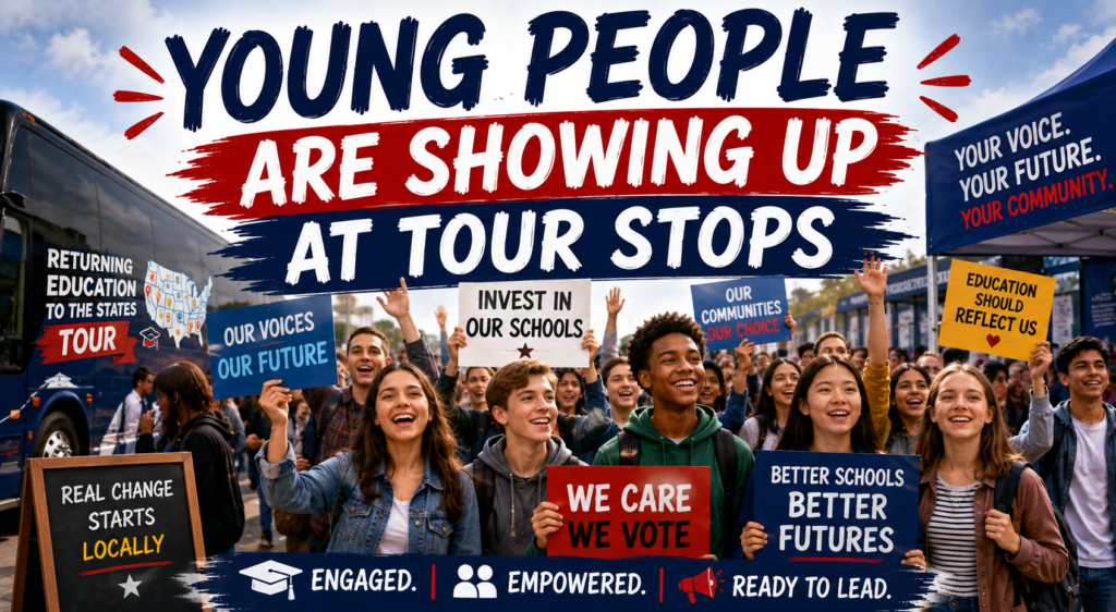 Young People Are Showing Up at Tour Stops 