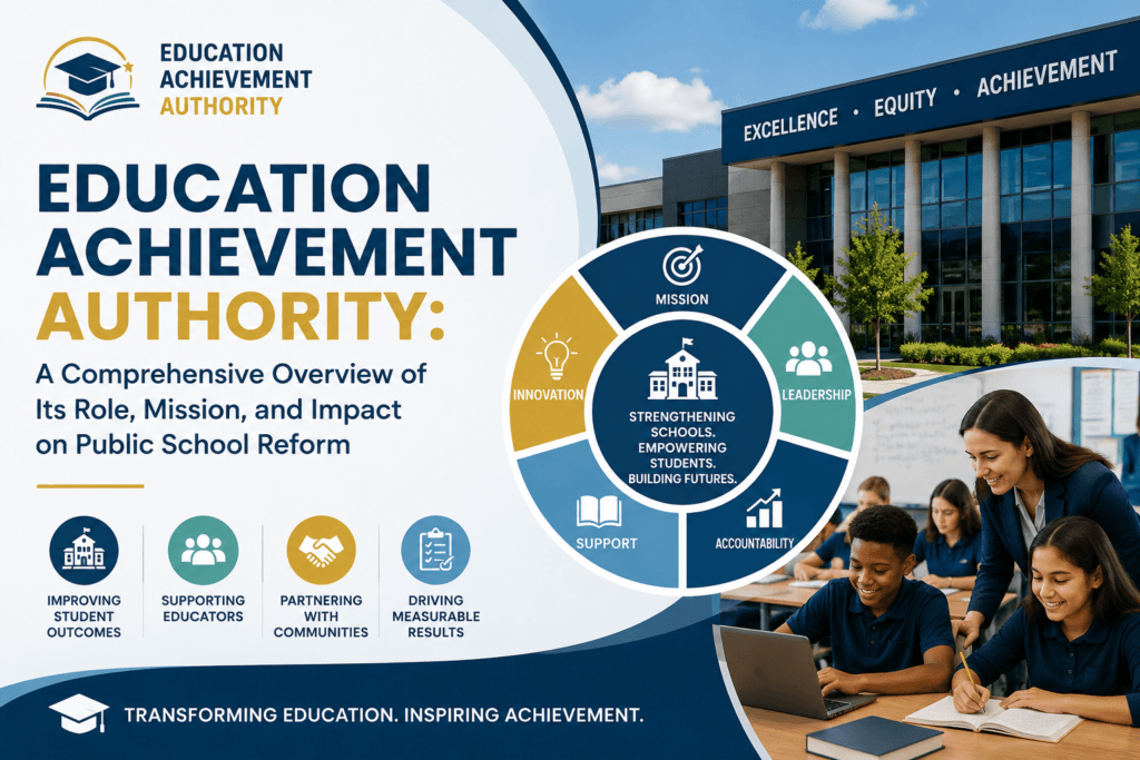 Education Achievement Authority: A Comprehensive Overview of Its Role, Mission, and Impact on Public School Reform
