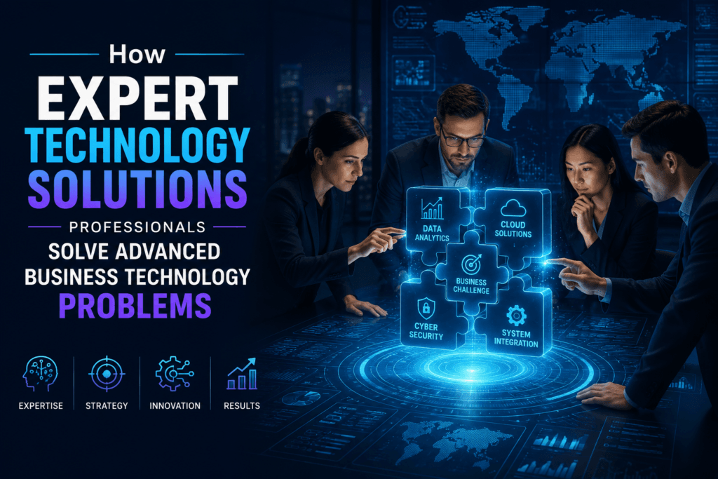 5 Ways Expert Technology Solutions Professionals Solve Advanced Business Technology Problems