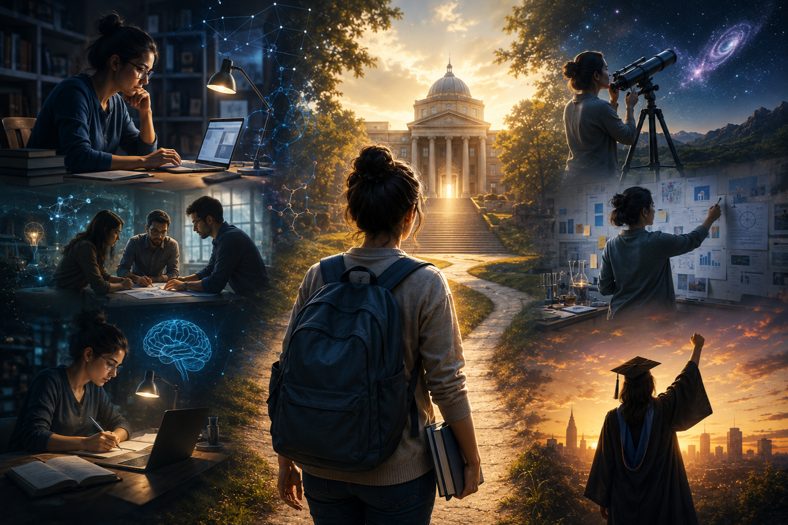 a student entering a doctoral program