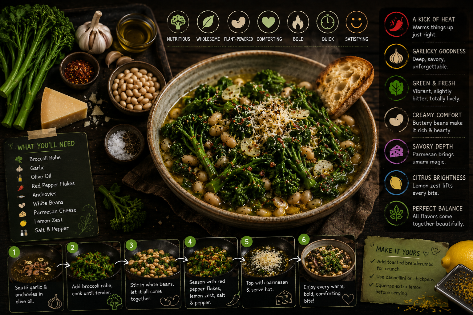brain stew broccoli rabe