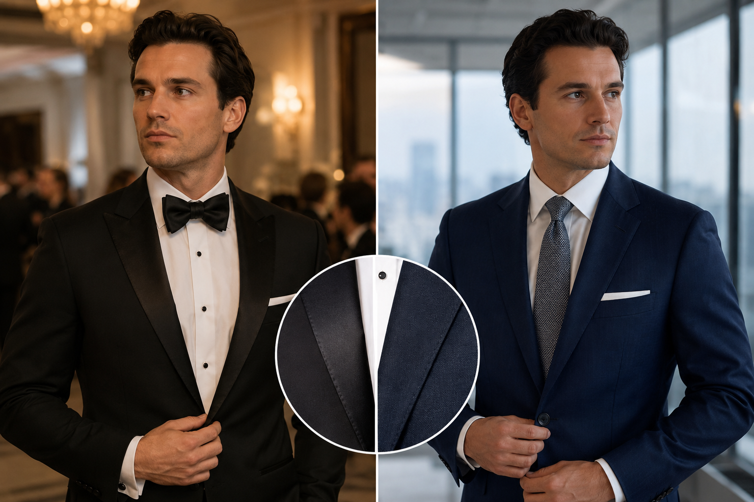 dinner suit vs business suit