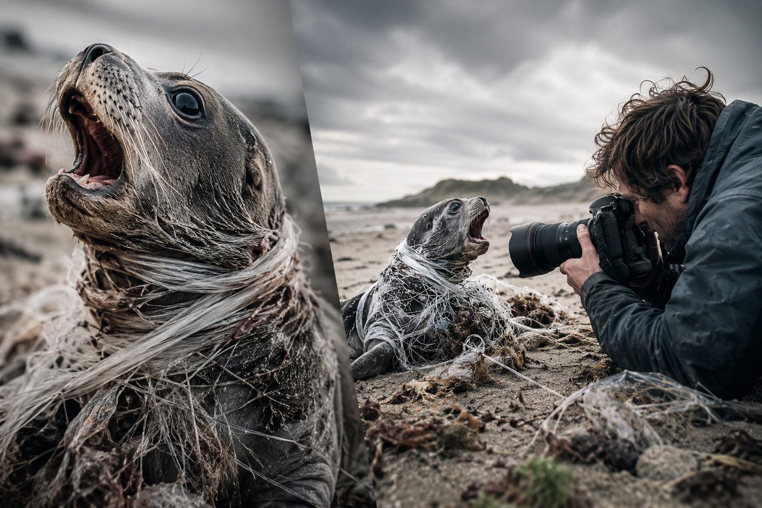 Justin Hofman Ross Seal Photos Shocked The World In 1 Devastating Series